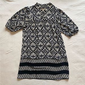 Banana Republic Silky Black and White Size 10